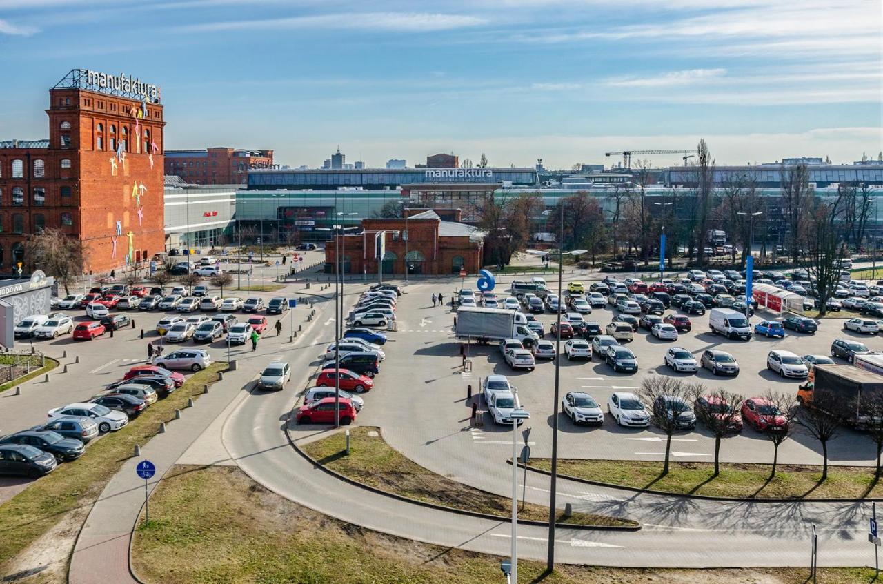 Goldaparts Manufaktura Premium Lejlighed Łódź Eksteriør billede